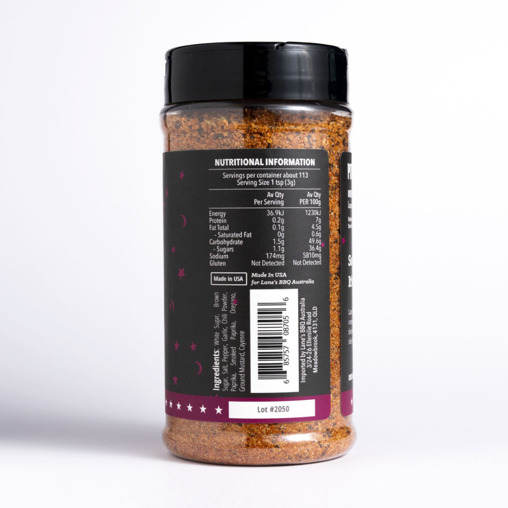 Lane’s Magic Dust Small Shaker Size BBQ Rub Seasoning 124 grams