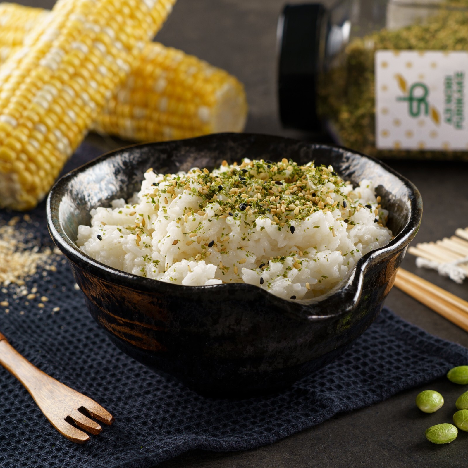 S-B SPICES Aji Nori Furikake Seasoning (16oz) | Authentic Mix