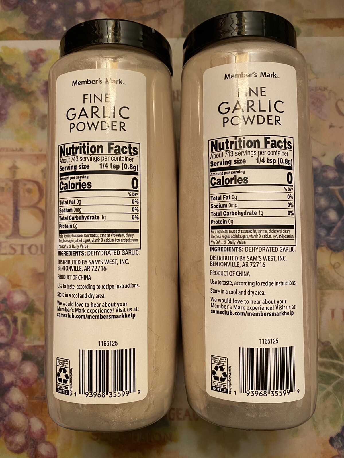 Garlic Seasoning Fine Powder 21 oz.~**2 PACK**Best By 7/29/2027.