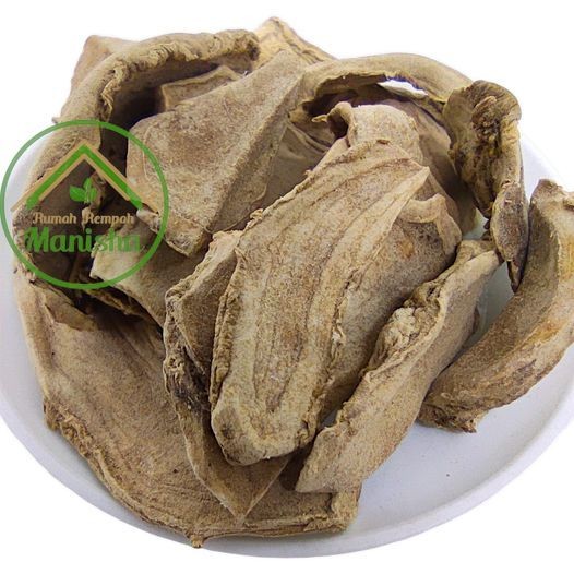 Dried Temu Ireng Rhizome Slices 100g Indonesian Herbal Spice