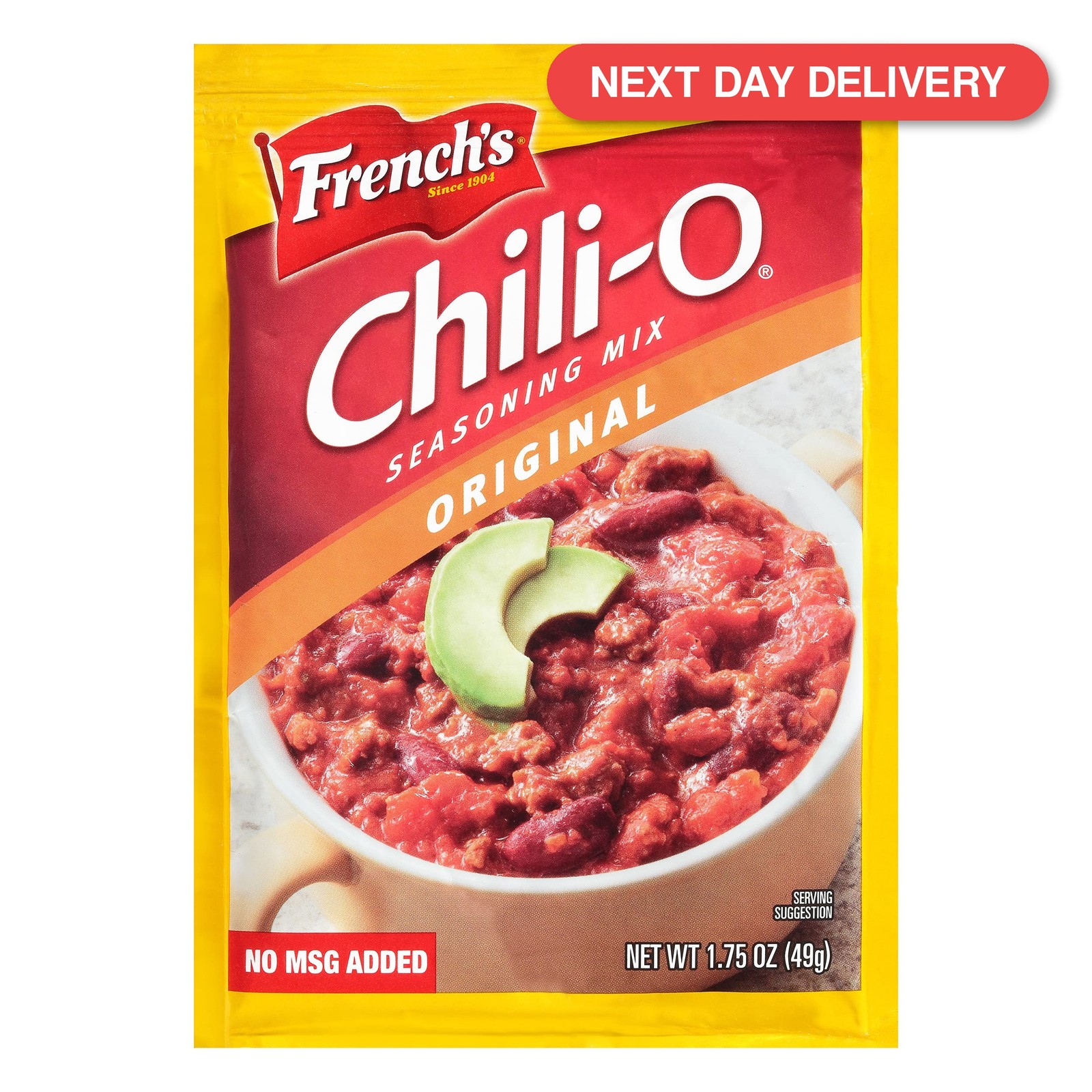 French’s Original Chili-O Seasoning Mix, 1.75 oz Pack of 10