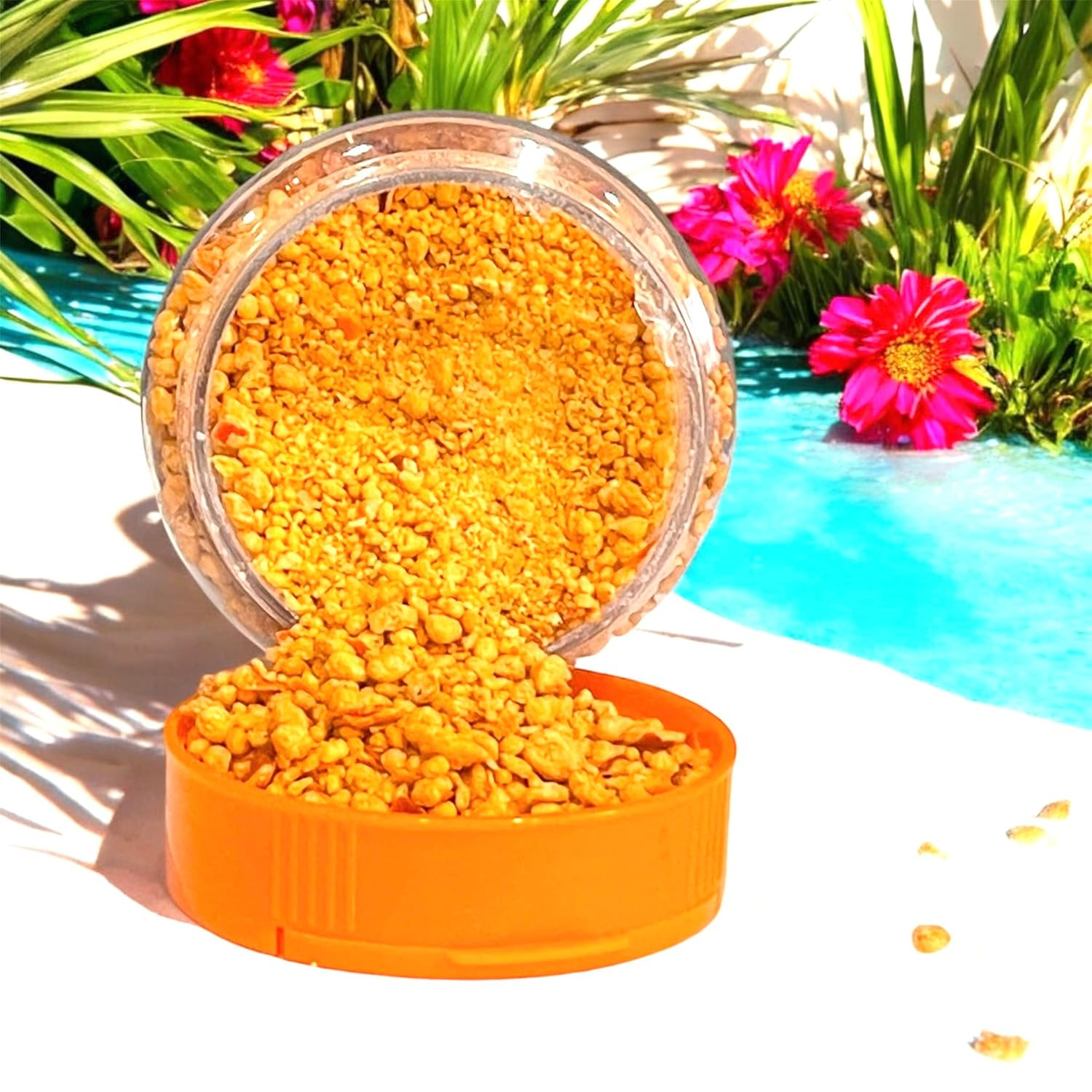 1 Pack – Roasted Shrimp Salt and Chili Powder – Muoi Tom – 6.3 Oz per Bottle