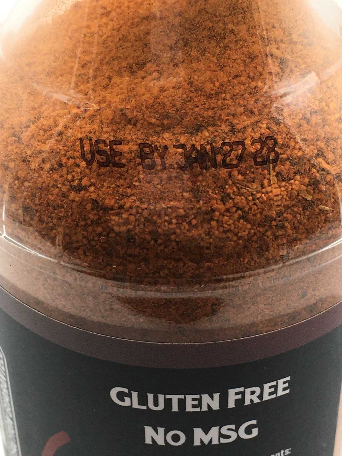 Williamson Bros. BAR-B-Q RUB BBQ Spice Mix Powder Pantry 1 12oz Bottle 1/27/2028