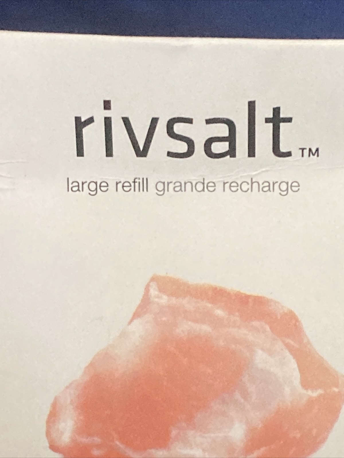 Rivsalt Refill Large Refill Himalayan Pink Sea Salt Crystal 6.35 Oz /7 Oz Sealed