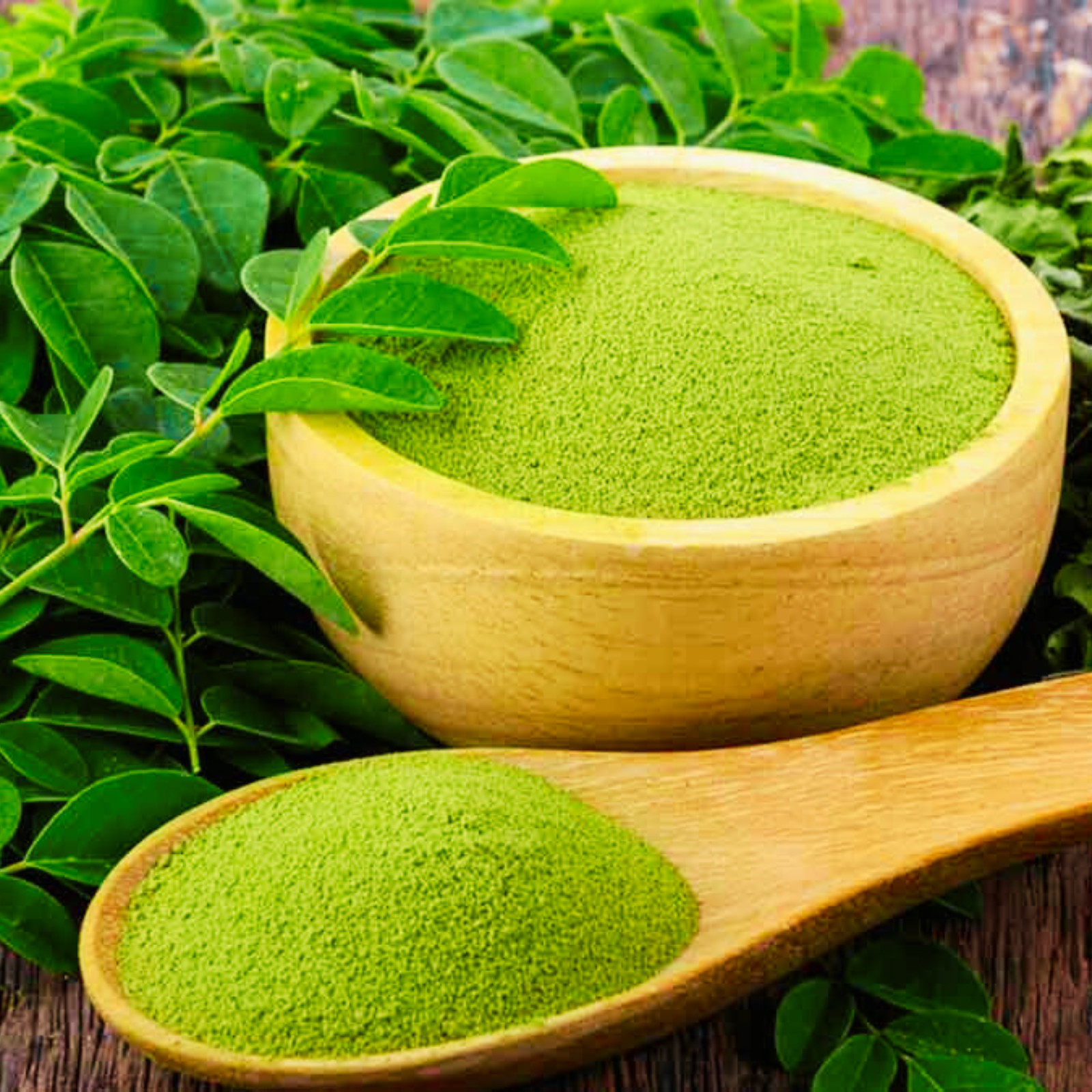 Moringa Powder Oleifera Leave Organic Dried natural Ceylon Spices Free Shipping