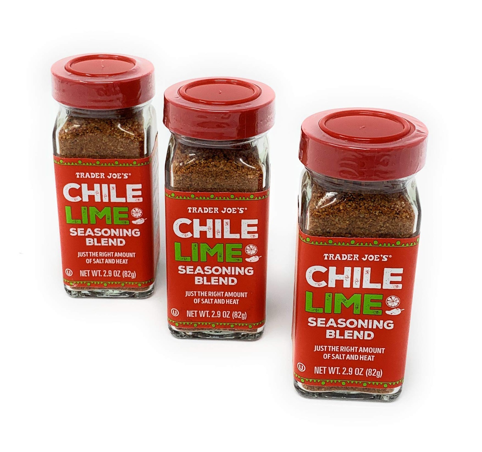 Trader Joe’s Chile Lime Seasoning Blend 2.9oz Coarse Spice for Fruits Veggies