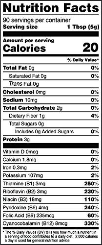 Premium Nutritional Yeast Flakes, 16oz – Fortified | Gluten Free | Non-GMO | …