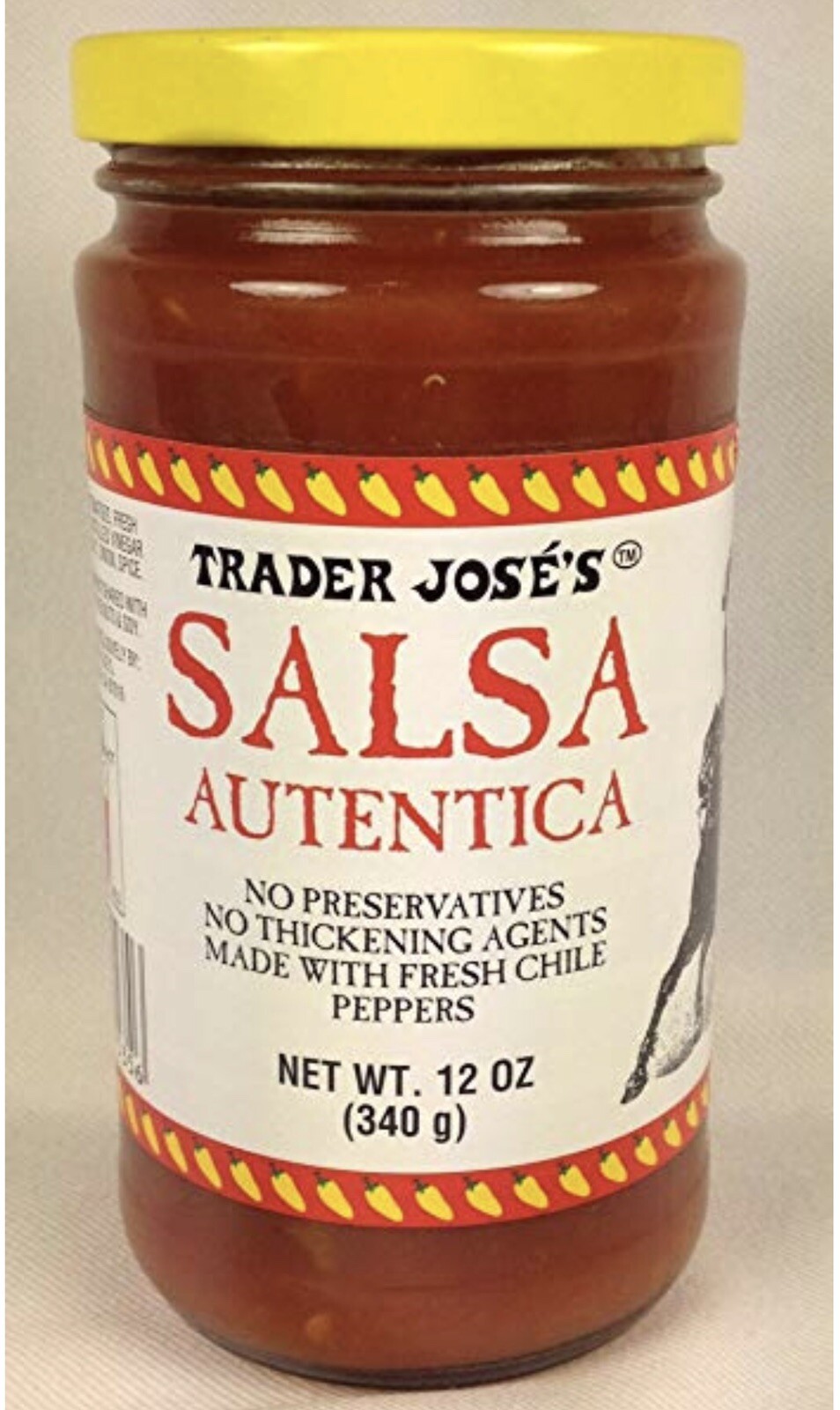 3 pk Trader Joe’s Salsa Autentica-Made With Fresh Chile Peppers