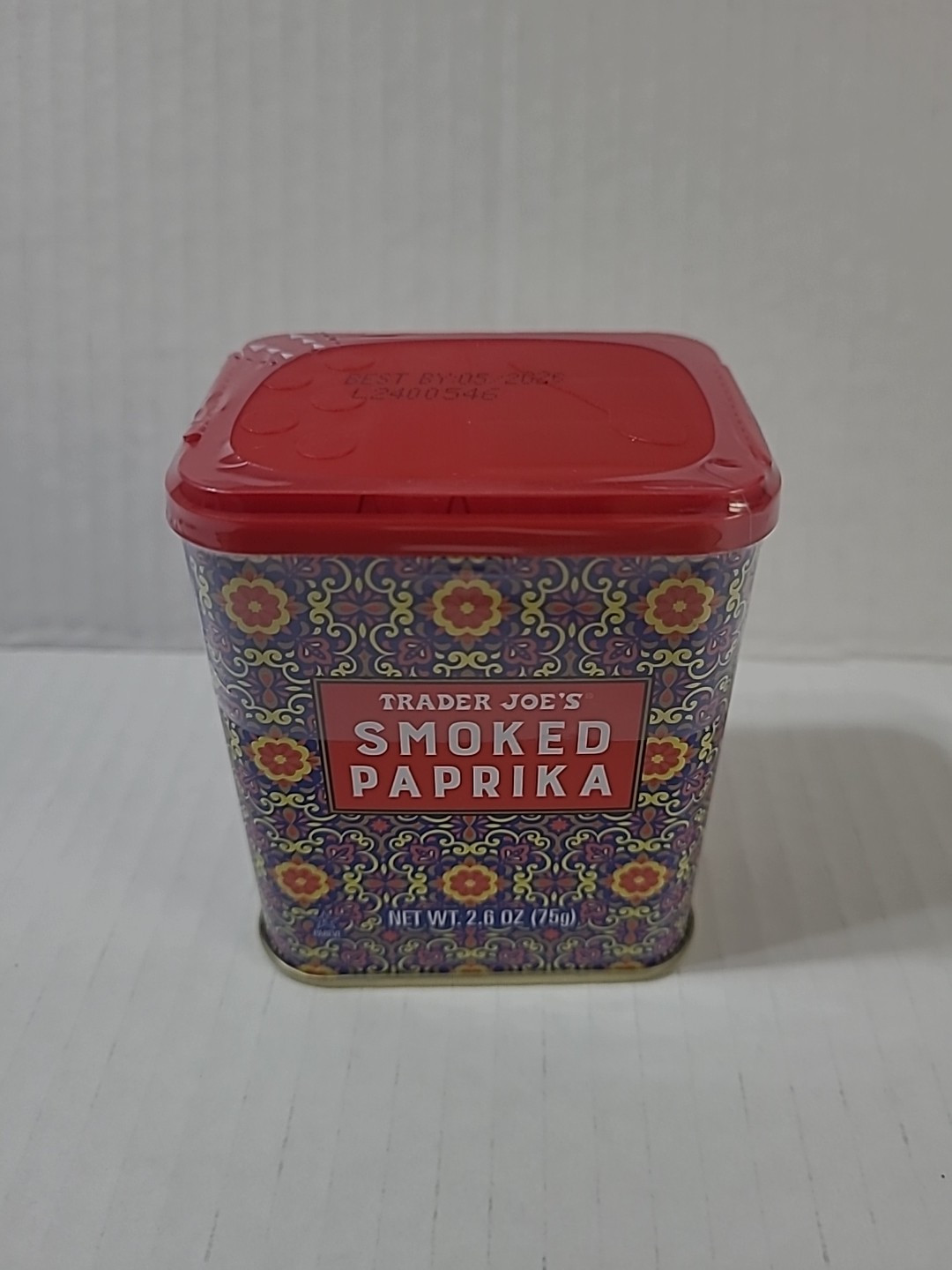 Trader Joe’s Smoked Paprika Powder Spice Seasoning Tin-2.6 Oz