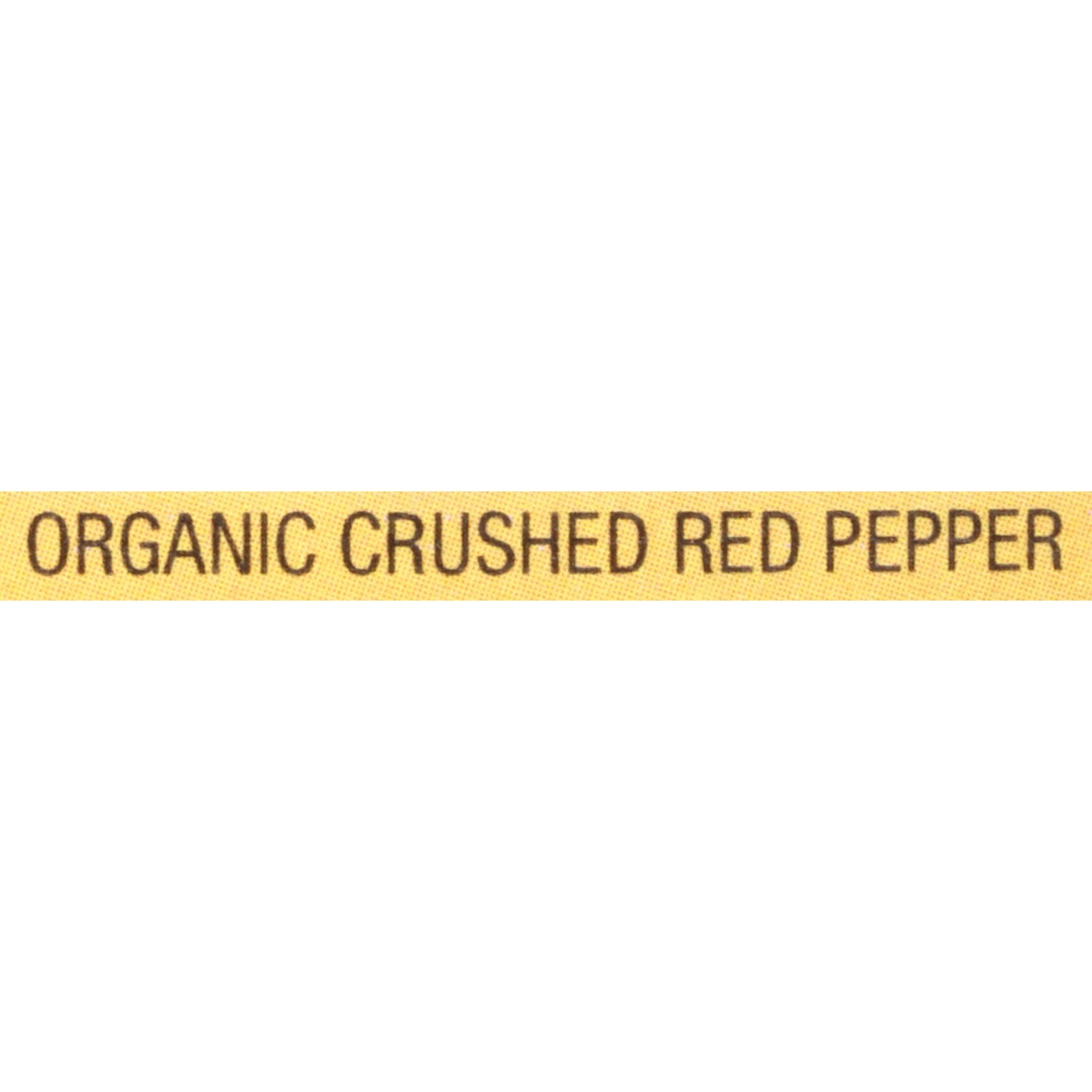 McCormick Organic Crushed Red Pepper, NonGMO & Kosher, 7.75 oz