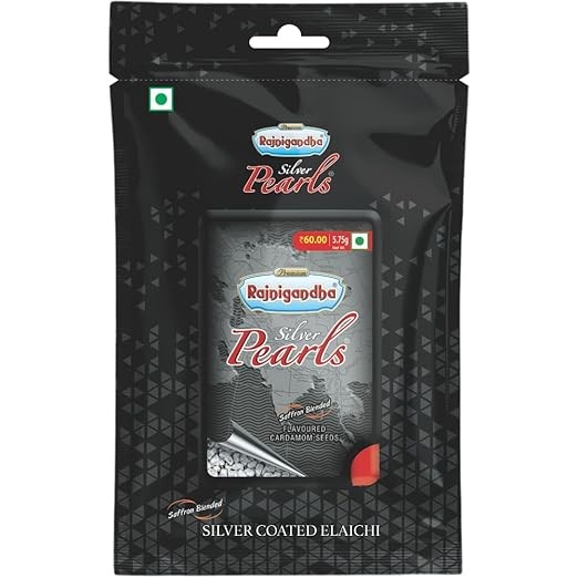 Rajnigandha Silver Pearls 5.75g | Premium Silver Elaichi