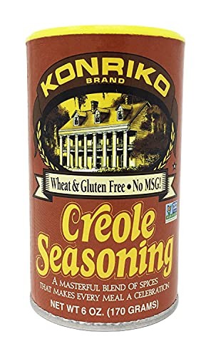 Konriko – Creole Seasoning 6 oz (Pack of 3) – Wheat Free 2 Ounce