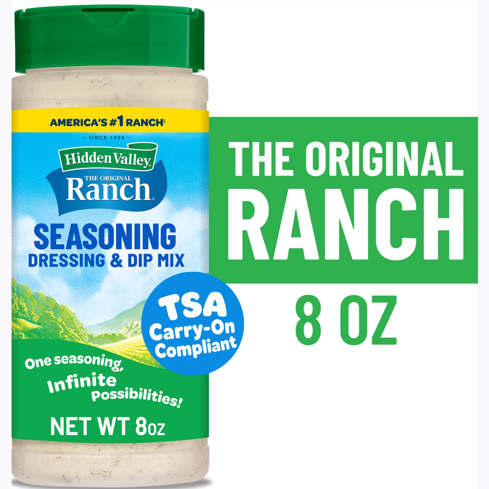 Original Ranch Seasoning Dressing & Dip Mix, 8 oz Free Shipping in 2 days