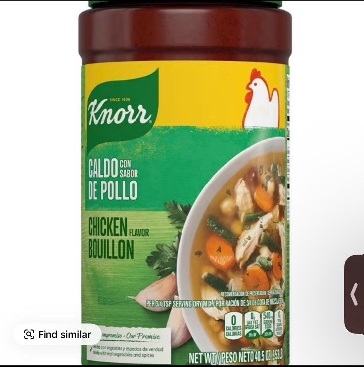 Knorr Caldo con Sabor de Pollo Chicken Flavor Bouillon Jar, 40.5 oz