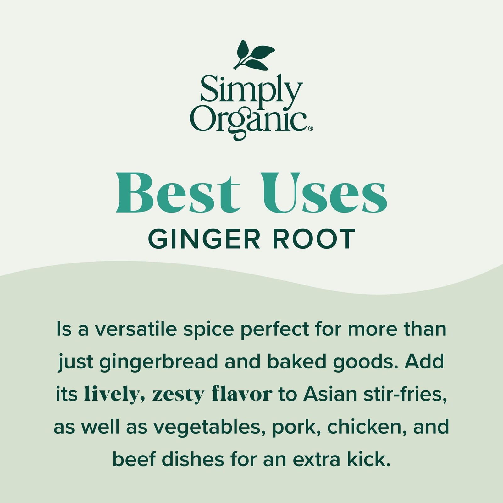 Simply Organic, Ginger 1.64 Ounce (Pack of 1)