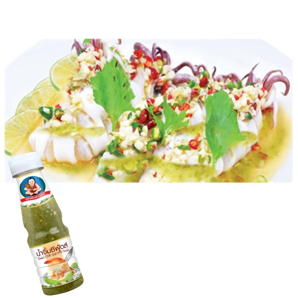 Seafood Dipping Sauce Green Chilli Lime Seasoning Healthy Boy Spicy Sour 165gx10