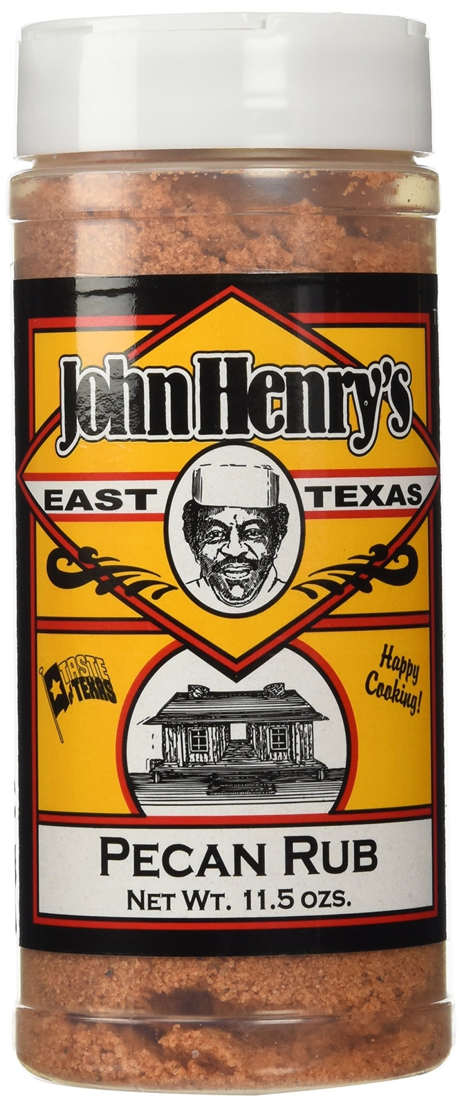John Henry Pecan Rub Seasoning 11.5 Ounce All Purpose BBQ Seasoning