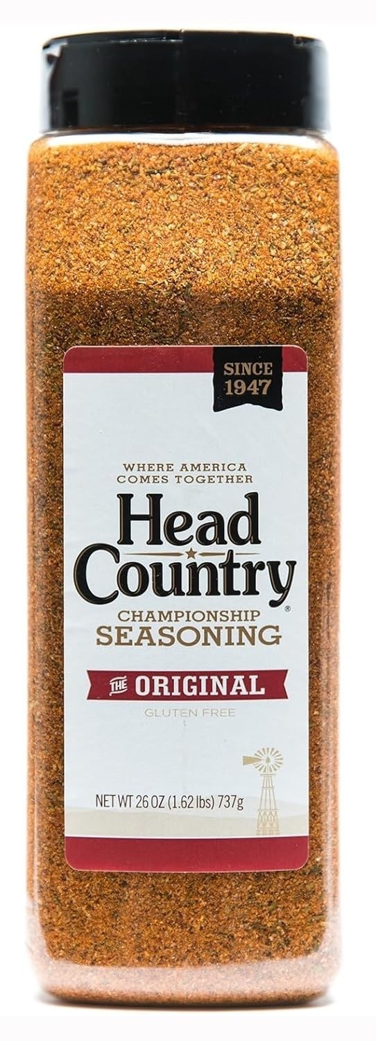 Head Country Championship BBQ Seasoning, 26 Ounce (Pack of 1), orange