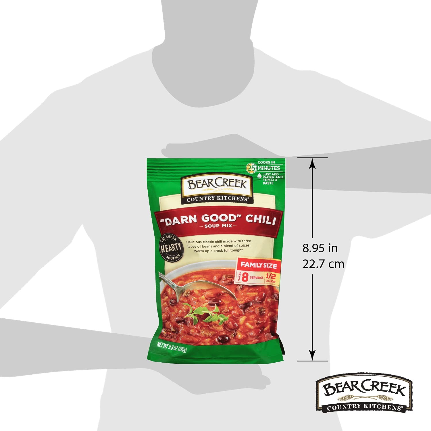 Soup Mix, Darn Good Chili, 9.8 Ounce