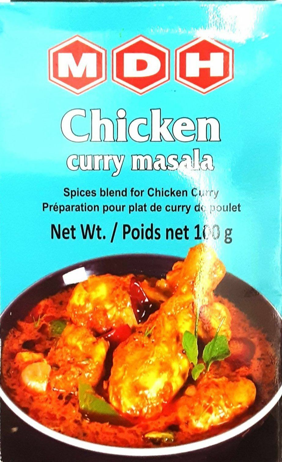 MDH Chicken Curry Masala (spices blend for chicken curry) 100g (pack of 2)