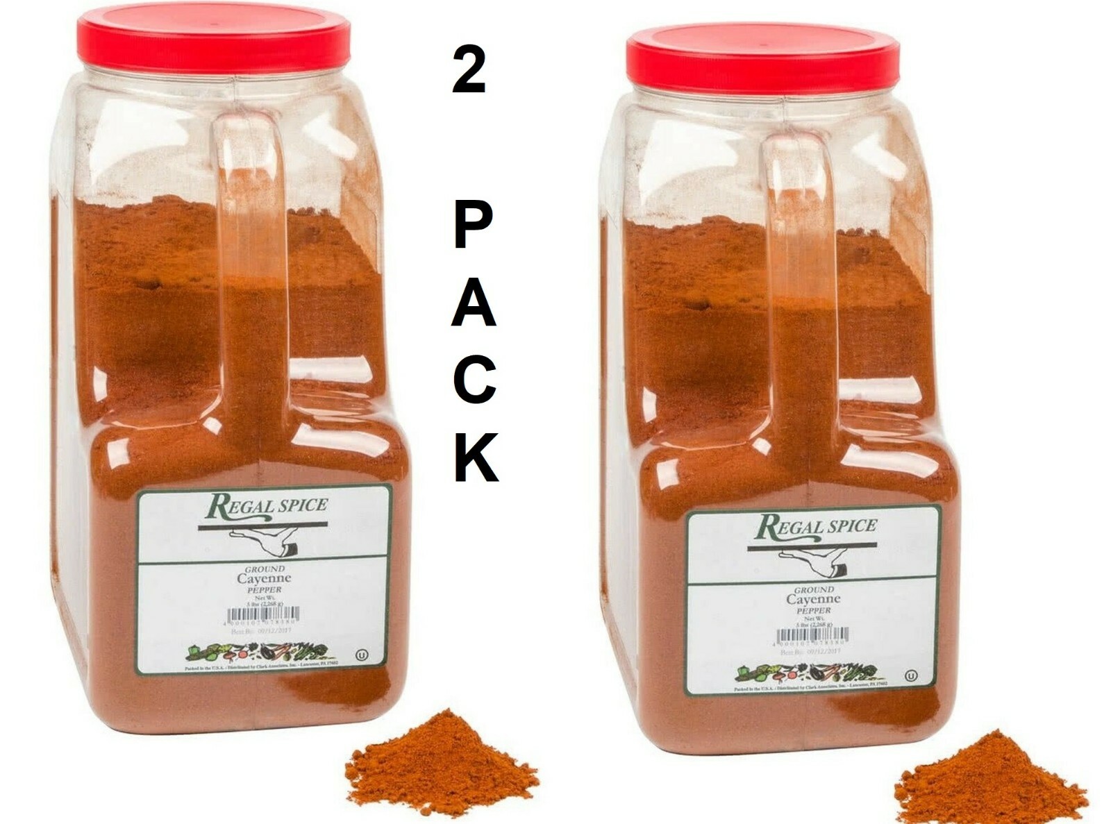 Regal Ground Cayenne Pepper – 5 lb. 2 PACK DEAL