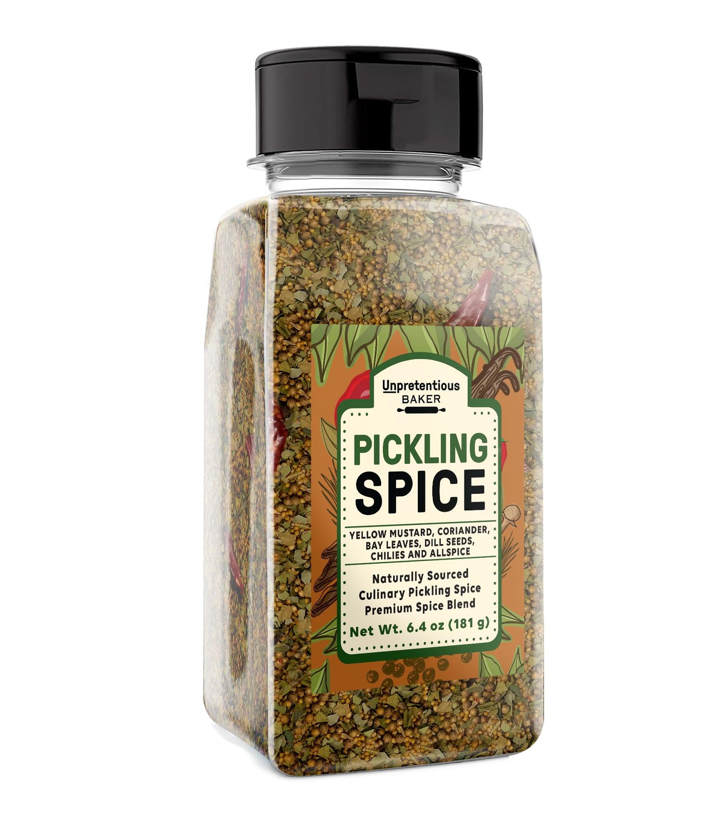 Pickling Spice (2 Cups) Culinary Premium Spice Blend, Non-GMO