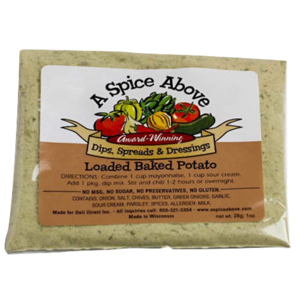 A Spice Above 8 Pack Variety of Dips, Gluten Free, Mixed Seasonings Packets f…