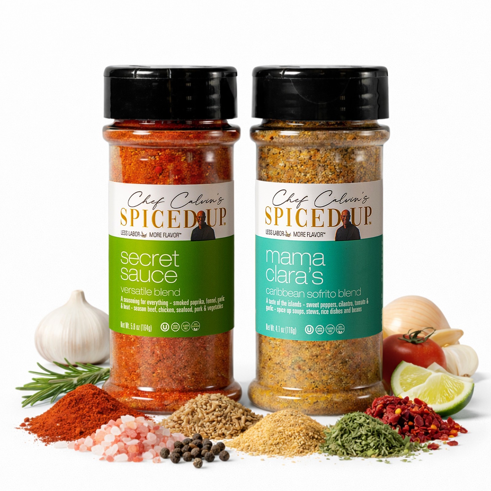 Secret Sauce All Purpose & Mama Clara Sofrito Seasoning for Cooking – Non GMO