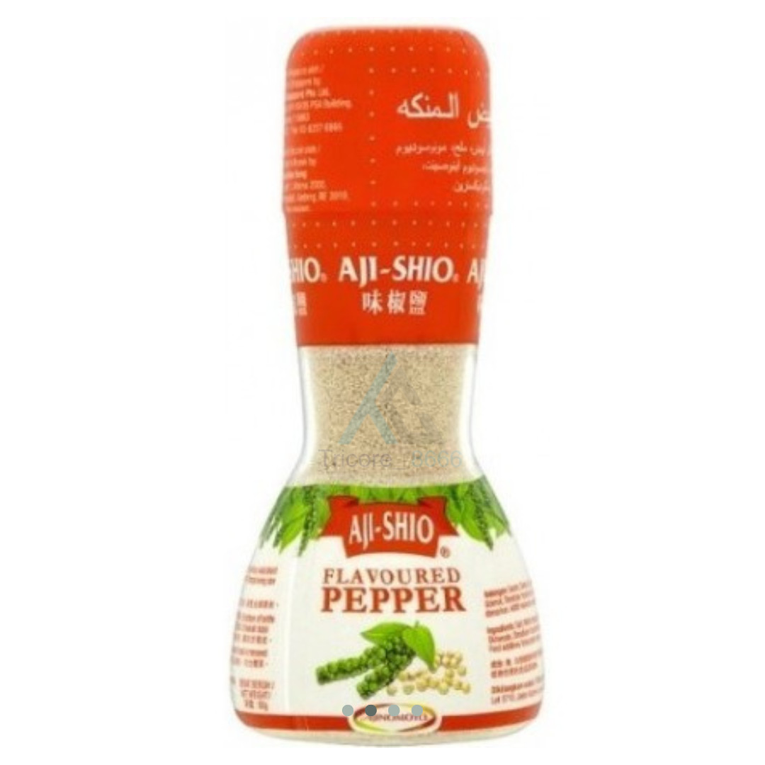 AJI-SHIO Flavoured White Pepper Powder 80g For cooking and topping FREE SHIPPING