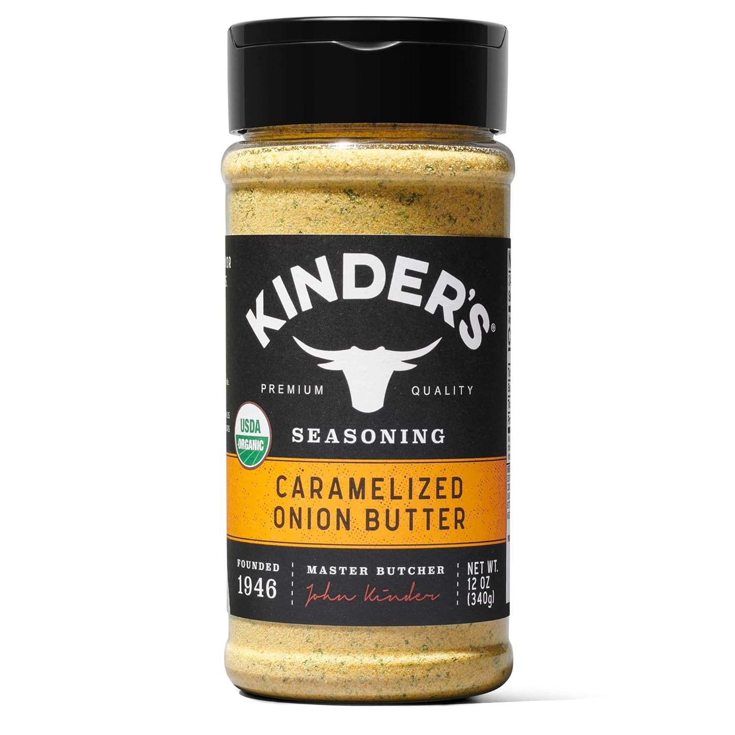 Kinder’s Organic Caramelized Onion Butter, Premium Quality Seasoning, MSG…