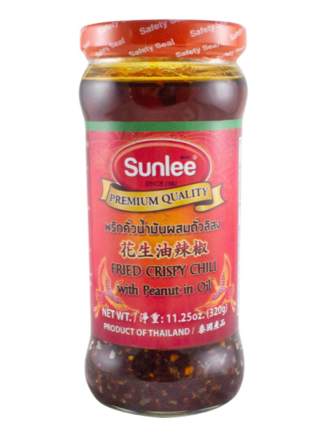 Sunlee Fried Crispy Chili With Peanut In Oil 11.25 Oz (320 G)