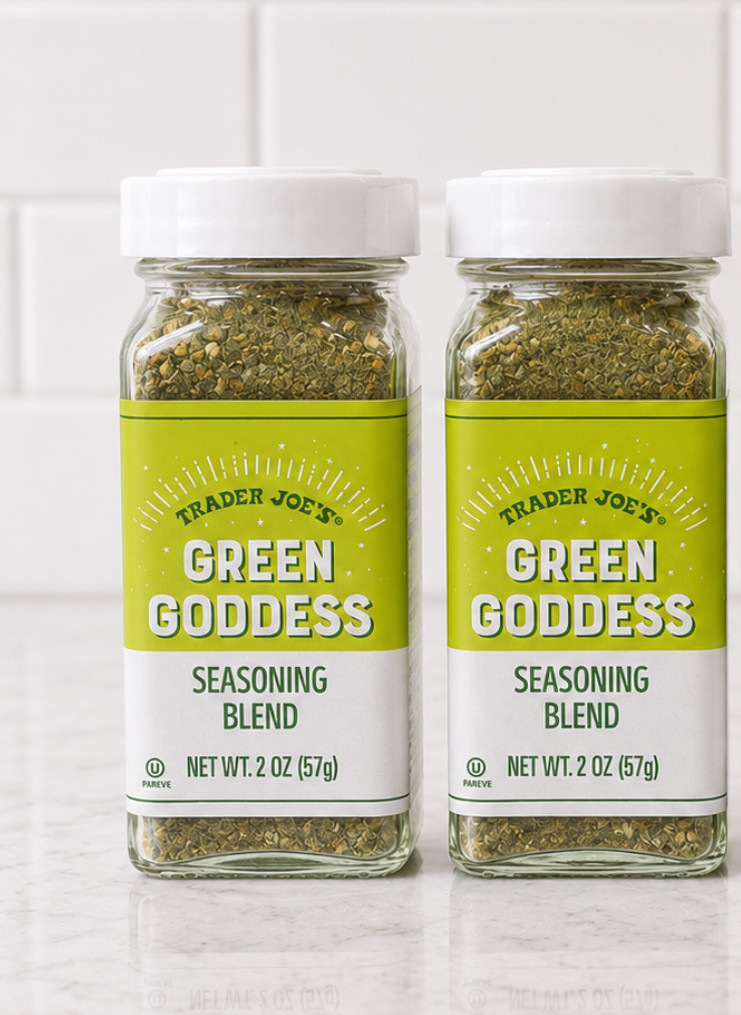 2 pack Trader Joe’s Green Goddess Seasoning Blend 2oz each Spice Mix