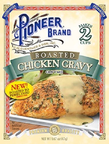 Pioneer Brand Roasted Chicken Gravy Mix 3 Packet Pack