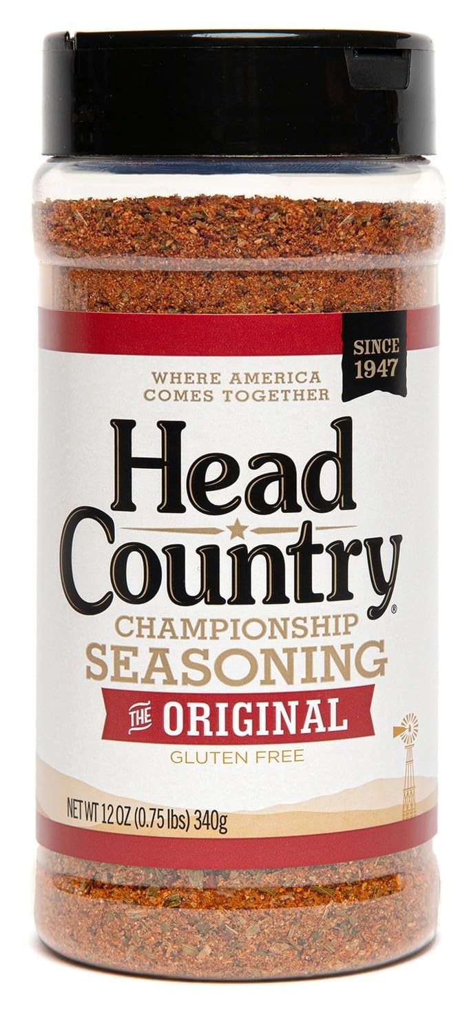 Head Country BBQ Championship Seasoning, Original Flavor | XL, 12 Ounce | BBQ Se