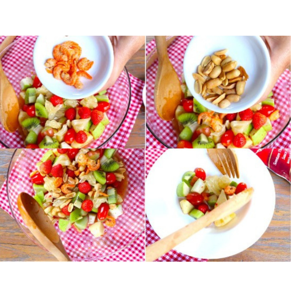 Papaya Salad Seasoning Sauce Powder Som Tam Thai Food Spicy Easy Cooking 30gx3