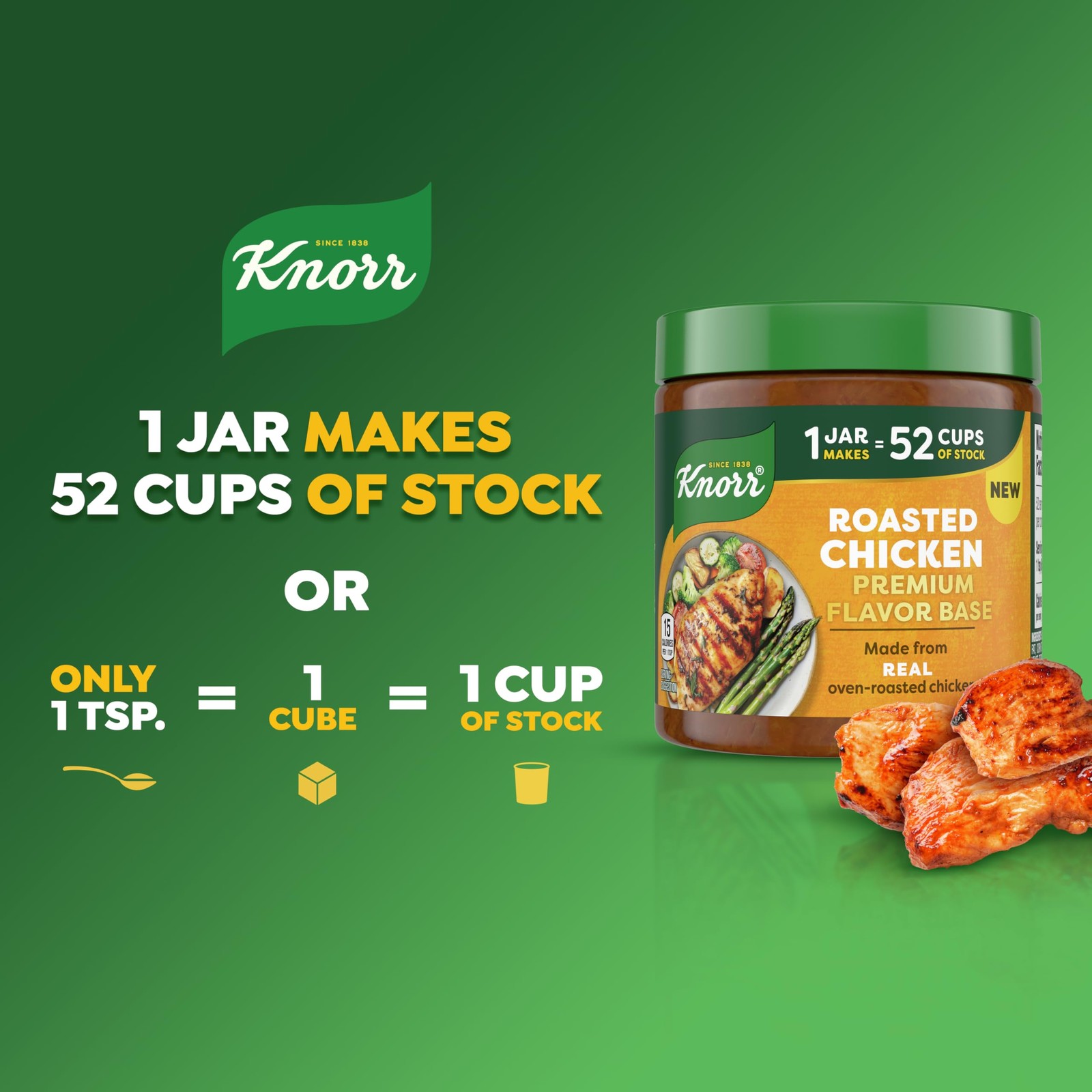 Knorr Premium Flavor Base Roasted Chicken Versatile 3 Pack