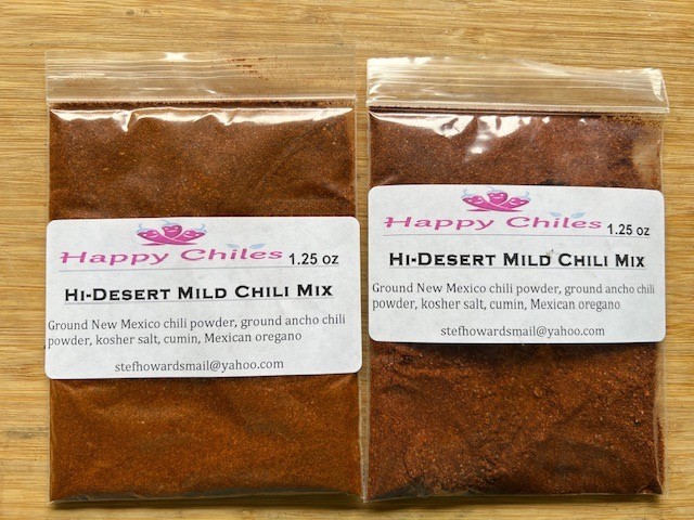 Happy Chiles Mild Chili Mix. 2.5 oz