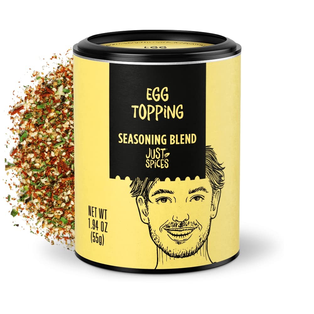 Just Spices Egg Topping, 1.94 OZ I Breakfast and egg Ounce (Pack of 1)