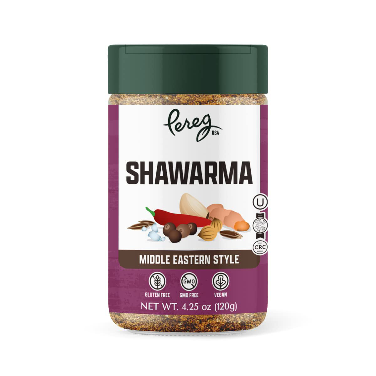 Pereg Shawarma Spice Seasoning 4.25 Oz – Middle Eastern Spice Mix