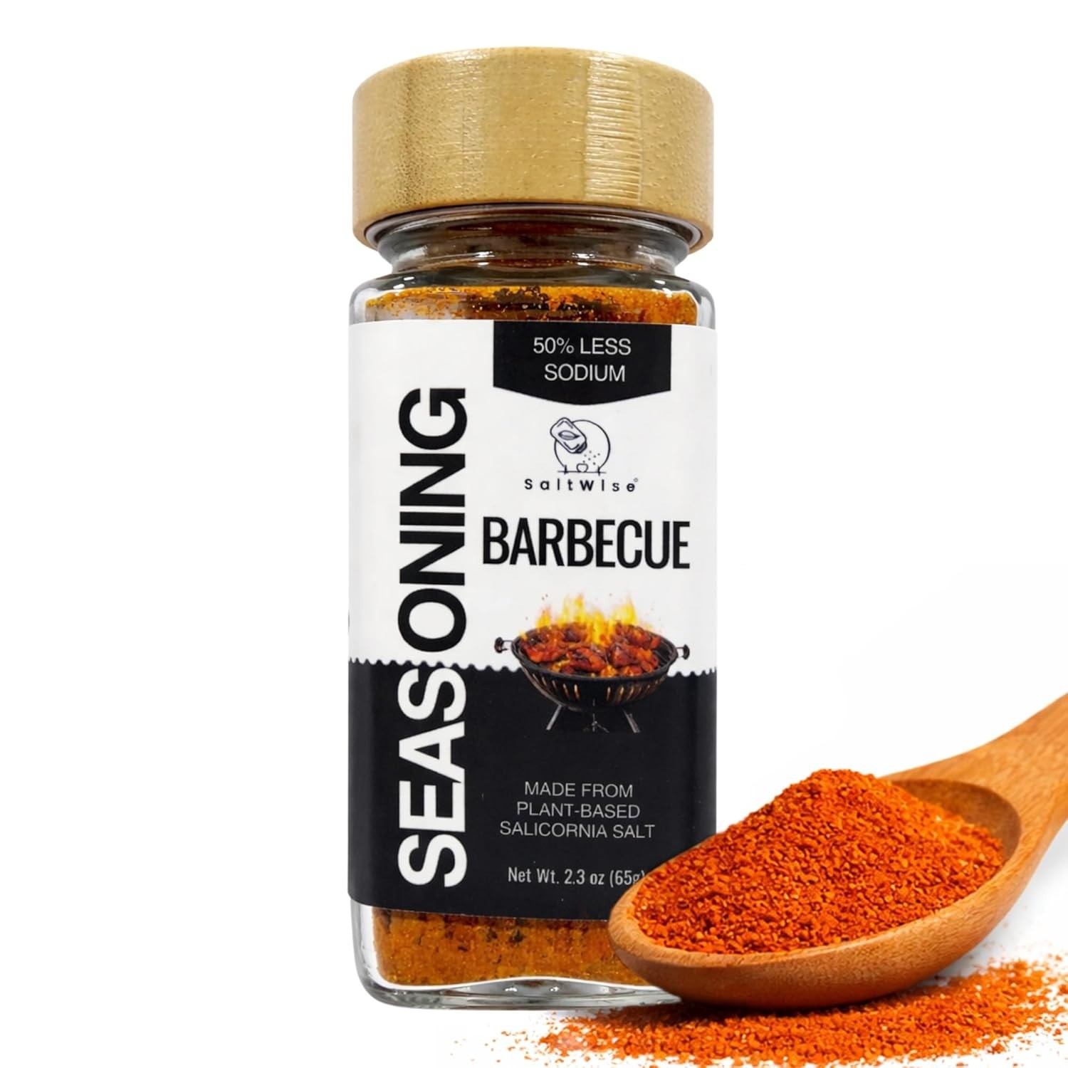 SaltWise BBQ Rub – Barbecue Dry Rub for Ribs, Brisket, Chicken & Steak