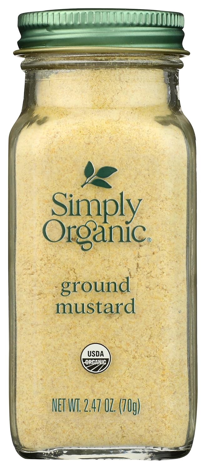 SIMPLY ORGANIC Organic Mustard Seed Ground, 2.47 OZ