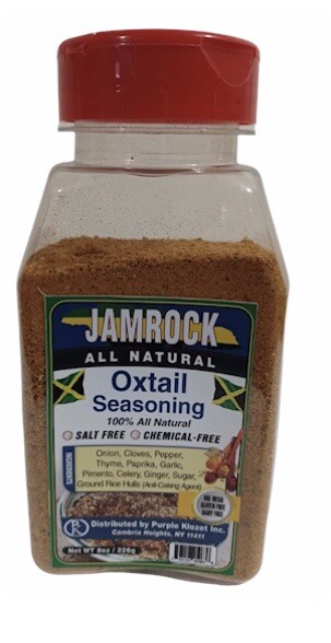 Natural and authentic Oxtail seasoning 8oz Saltfree -Jamrock all Natural