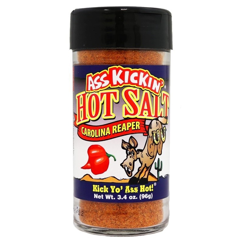 Hot Carolina Reaper Pepper Gourmet Salt Perfect Popcorn Seasoning Cooking Gift