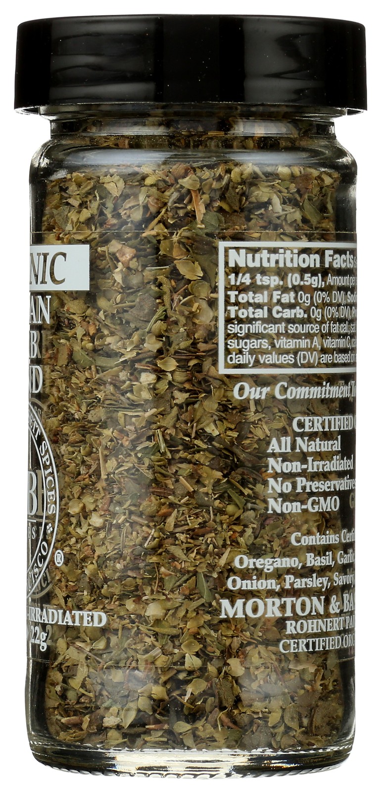 Organic Italian Herb Blend Morton & Bassett 0.8 Oz Spice 8 3 Pack