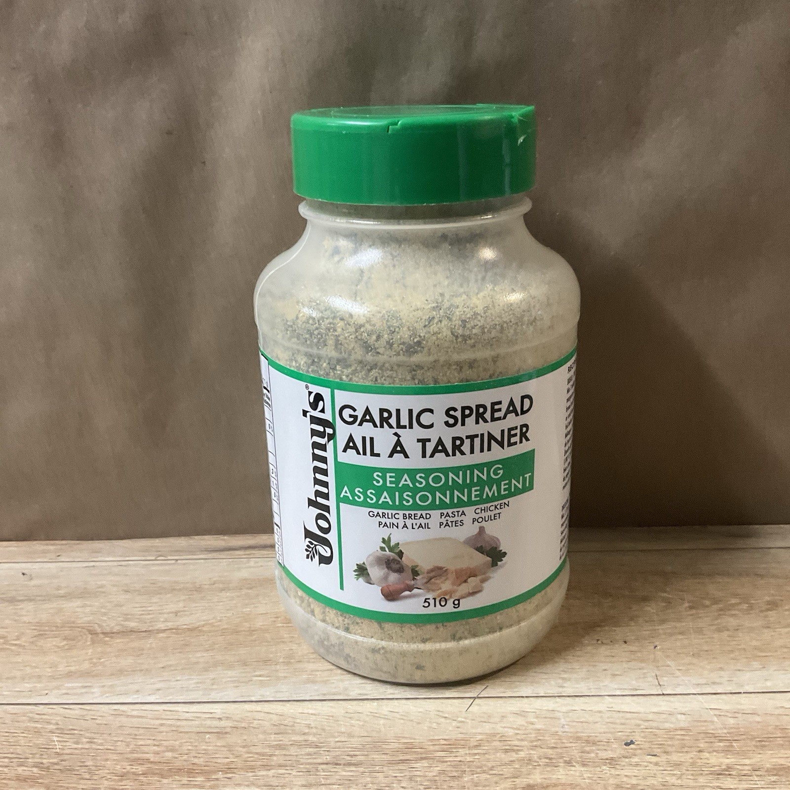 Johnny’s Garlic Spread Seasoning 510g Spice Bread Pasta Chicken Dip Dressing Mix