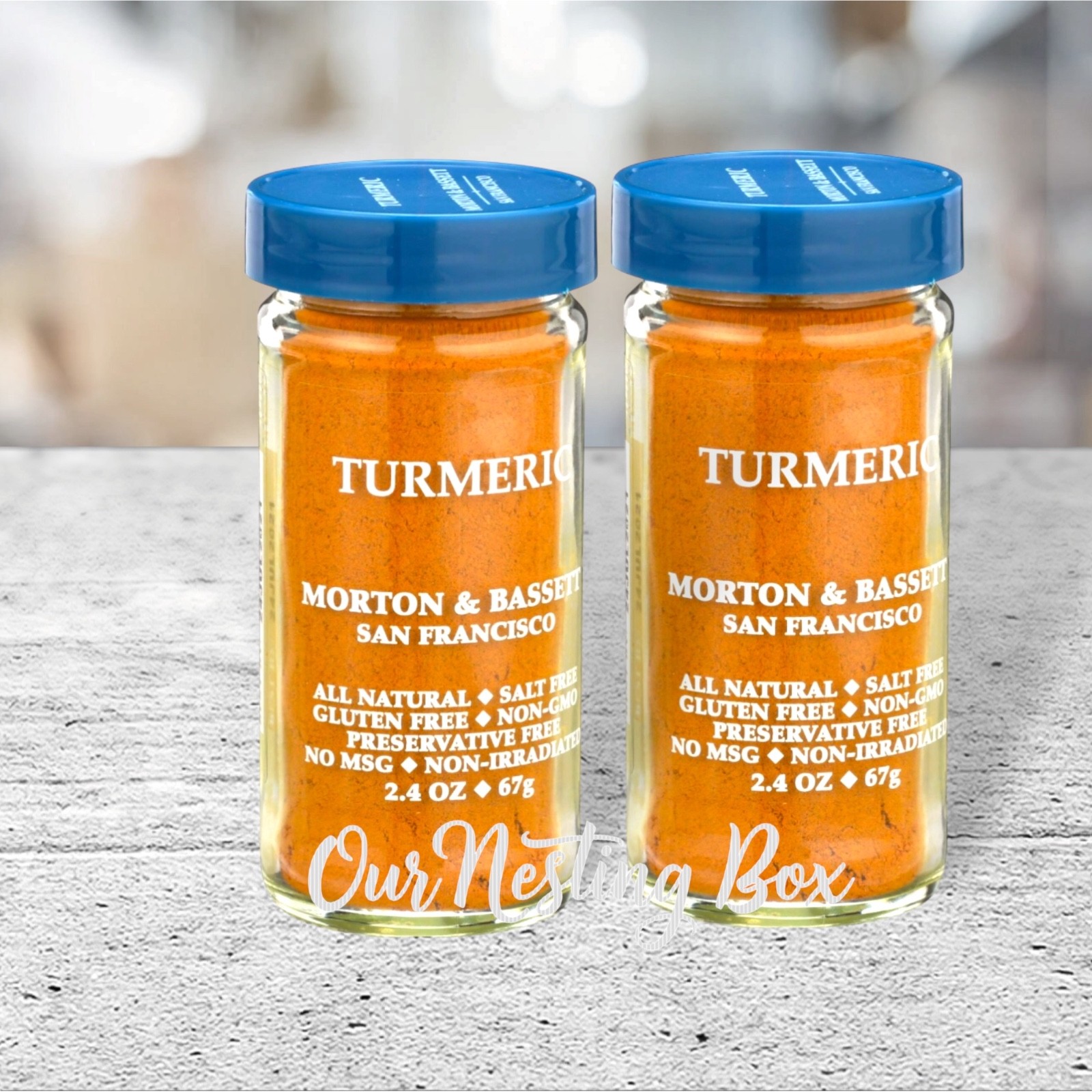 2 Morton & Bassett Spices Morton And Bassett Turmeric, 2.4 Ounce