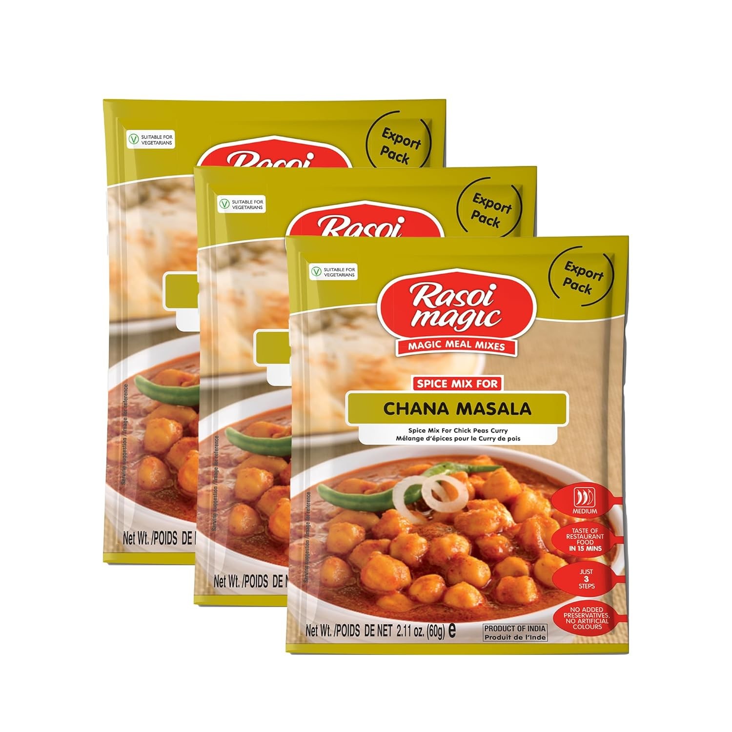 Rasoi Magic Spice Mix for Chana Masala 60g | Ready to cook