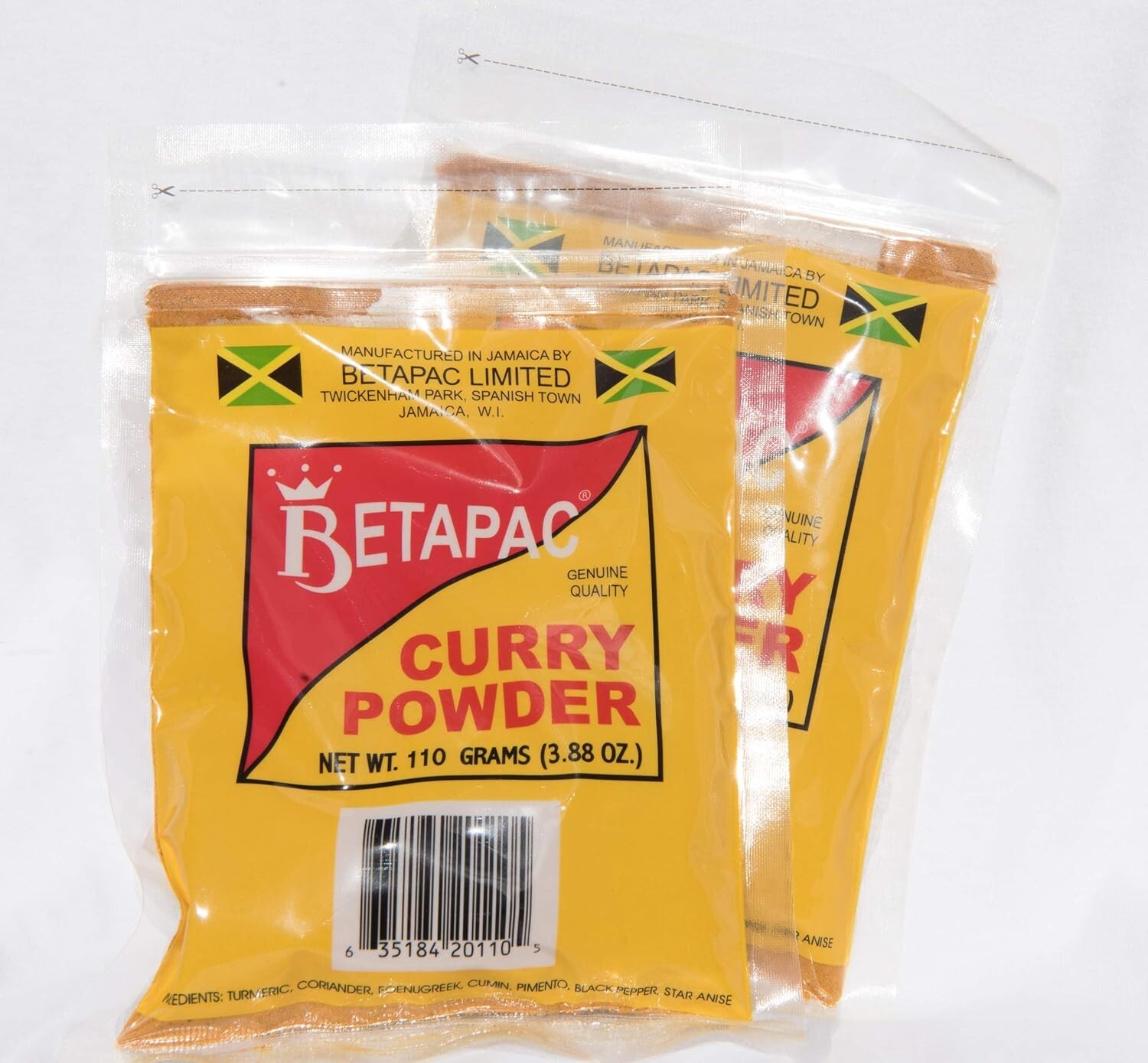 Betapac Curry Powder 3.88 Oz – Pack of 2 (Best Seller)