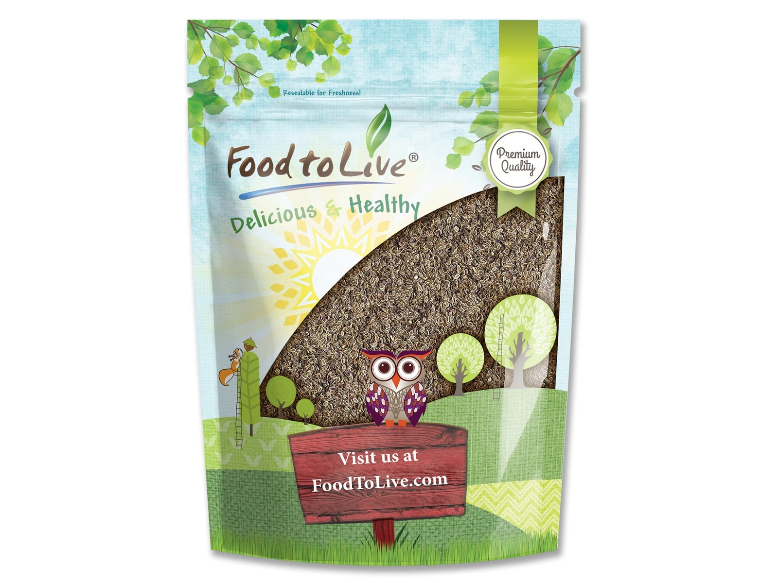 Dill Seeds – Kosher, Raw, Vegan – by Food To Live