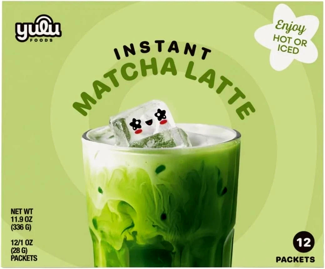 Matcha Green Tea Instant Latte Mix 12 Servings 8.47 oz Creamy Drink Powder